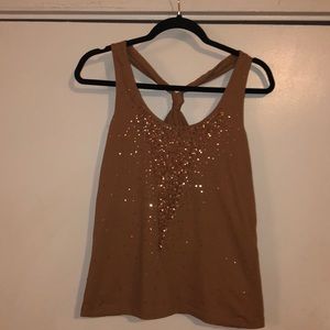 Newport News Sequin Tank Top - Medium